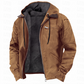 Veste de travail chaude à capuche pour homme