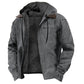 Veste de travail chaude à capuche pour homme