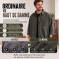 Chemise utilitaire oversize à manches longues pour homme