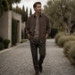 Chemise utilitaire oversize à manches longues pour homme