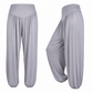 Pantalon large taille haute pour femme