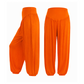 Pantalon large taille haute pour femme