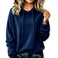 Sweats à capuche confortables avec cordon de serrage pour femmes