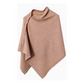Poncho élégant pour femme avec boutons latéraux