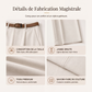 Pantalon de costume taille haute jambe large pour femme