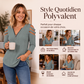 T-shirt à épaules dénudées avec fermeture éclair pour femmes
