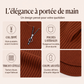 Robe en maille côtelée avec fermeture éclair sur le devant pour femme