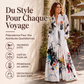 Robe longue pour femme à imprimé graffiti artistique