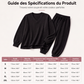 Ensemble de détente pour femme : haut à manches longues et pantalon de jogging