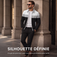Ensemble veste à fermeture éclair complète et pantalon pour homme