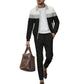 Ensemble veste à fermeture éclair complète et pantalon pour homme