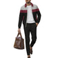 Ensemble veste à fermeture éclair complète et pantalon pour homme