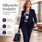 Ensemble tailleur 3 pièces pour femme : blazer, haut et pantalon