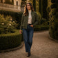 Veste décontractée zippée pour femme