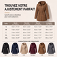 Veste de imperméable à capuche résistante à l'eau pour femme