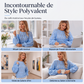Pull en maille décontracté ajouré pour femme