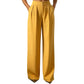 Pantalon de costume taille haute pour femme avec dos élastique
