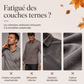 Haut à manches longues pour homme avec col contrasté