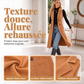 Veste longue chic sans manches et à devant ouvert pour femme
