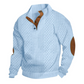 Sweat-shirt décontracté ample en jacquard pour homme