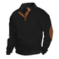 Sweat-shirt décontracté ample en jacquard pour homme
