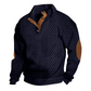 Sweat-shirt décontracté ample en jacquard pour homme