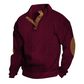 Sweat-shirt décontracté ample en jacquard pour homme
