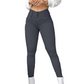 Pantalon skinny élastique à taille haute pour femme