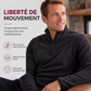 Sweat chaud pour homme en polaire avec col montant