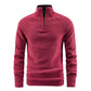 Sweat chaud pour homme en polaire avec col montant