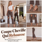 Jean flare effet jambes longues