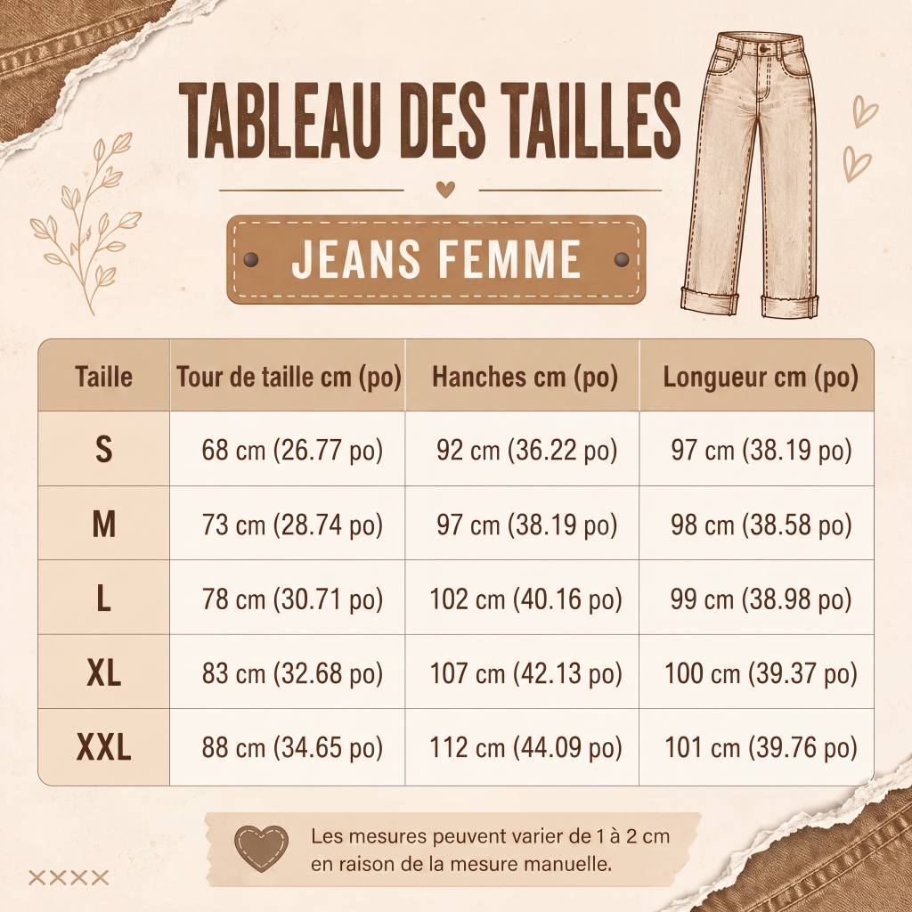 Jean flare effet jambes longues