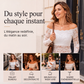 T-shirt en dentelle à épaules dénudées pour femme