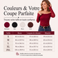 T-shirt en dentelle à épaules dénudées pour femme