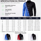 Chemise à col ajustée pour homme, à manches longues et imprimé contrasté