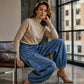 Pantalons en jean sarouel amples pour femmes