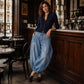 Pantalons en jean sarouel amples pour femmes