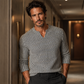 Pull en maille texturée moderne