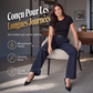 Pantalon droit décontracté à taille haute pour femme