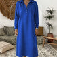 Robe pull en maille à manches longues pour femme