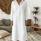 Robe pull en maille à manches longues pour femme
