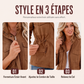 Veste utilitaire pour femme avec poches