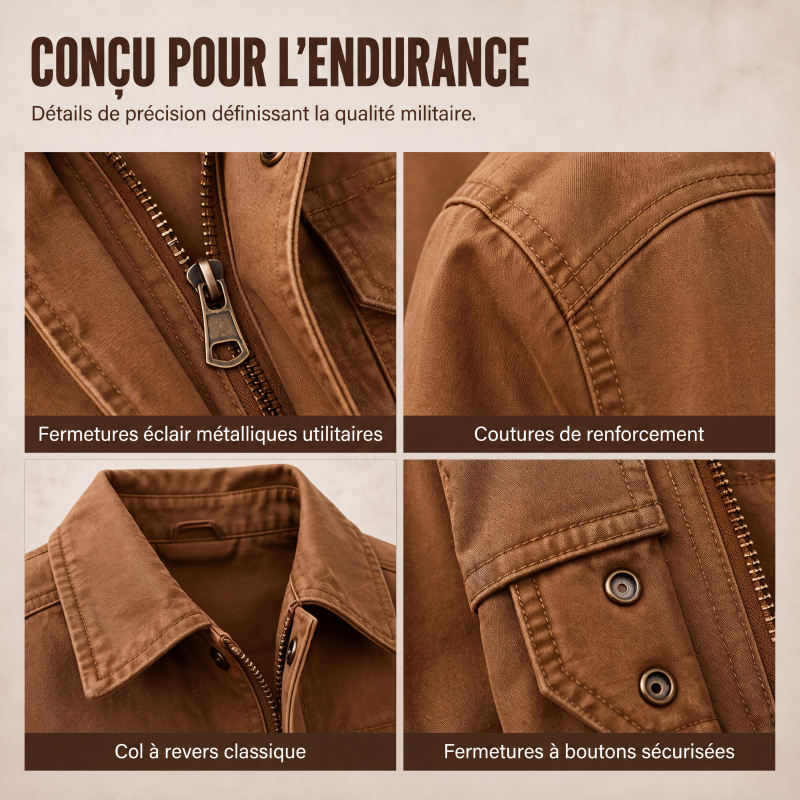 Veste utilitaire pour femme avec poches