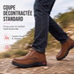 Chaussures décontractées à enfiler pour homme en cuir PU