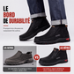 Chaussures décontractées à enfiler pour homme en cuir PU