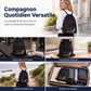 Sac à dos vintage à cordon pliable pour femmes