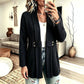 Cardigan en maille côtelée pour femme