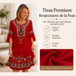 Robe échelonnée femme à imprimé ethnique vintage
