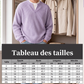 T-shirt en nid d'abeille confort superposé
