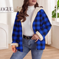Veste à capuche zippée épaisse pour femme